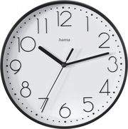 hama salina wall clock f22 cm no ticking black photo