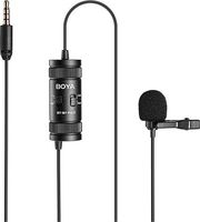 boya by m1 pro ii wired mic professional lavalier mic jack 6m cable camera smartphone tablet photo