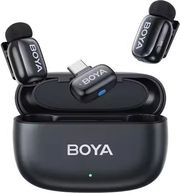 boya mini type c 24ghz 2mic wireless microphone with charging box photo