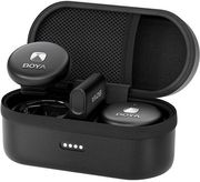 boya omic u black 24ghz dual channel wireless microphone for android usb c photo