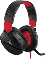 turtle beach recon 70 wired gaming headset for xbox ps switch pc mobile red black photo