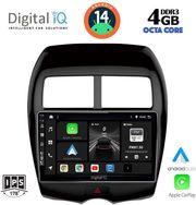 diq bxf 6430 cpaa 10 multimedia tablet for mitsubishi asx mod 2009 2020 peugeot 4008 mod 2012 2018 photo