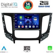digital iq bxc 3437 cpaa clima 9inc multimedia tablet for mitsubishi l200 mod 2015 me clima photo