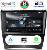 digital iq rsb 1404 cpa 9inc multimedia tablet for mercedes c  clk w203 209 mod 2004 2008 photo