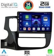 digital iq bxc 3443 cpaa 9inc multimedia tablet for mitsubishi outlander mod 2013 2020 photo