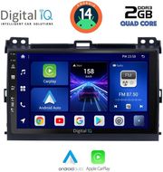 digital iq bxc 3723 cpaa 9inc multimedia tablet for toyota landcruiser mod 2002 2008 photo