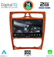 digital iq rsb 1402ch cpa 9inc mutimedia tablet for mercedes c w203 mod 1999 2004 photo