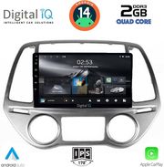 digital iq rsb 1227 cpa clima 9inc multimedia tablet for hyundai i20 mod 2008 2012 photo