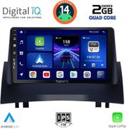 digital iq bxc 3555 cpaa 9inc multimedia tablet for renault megane 2 mod 2002 2008 photo