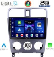 digital iq bxc 3661 cpaa 9inc multimedia tablet for subaru forester mod 2002 2008 photo