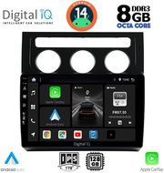 digital iq bxf 7767 cpaa clima 10inc multimedia tablet for vw touran mod 2003 2010 photo