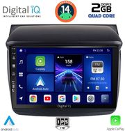 digital iq bxc 3436 cpaa 9inc multimedia tablet for mitsubishi l200 mod 2006 2015 photo