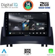 digital iq rsb 1555 cpa 9inc multimedia tablet for renault megane 2 mod 2002 2008 photo