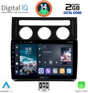 digital iq rtg 4767 cpa clima 10inc multimedia tablet for vw touran mod 2003 2010 photo