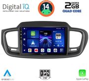 digital iq bxc 3319 cpaa 10inc multimedia tablet for kia sorento mod 2014 2020 photo