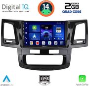 digital iq bxc 3720 cpaa 9inc multimedia tablet for toyota hilux mod 2005 2016 photo