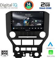 digital iq rsb 1166 cpa 9inc multimedia tablet for ford mustang mod 2015 2020 photo