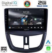 digital iq rsb 1507 cpa 9inc multimedia tablet for peugeot 207 mod 2007gt photo