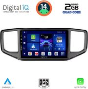 digital iq bxc 3754 cpaa 9inc multimedia tablet for vw amarok mod 2017 2022 photo