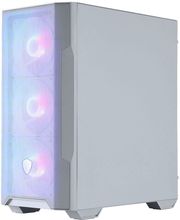 case msi mag forge m100r midi tower transparent white photo