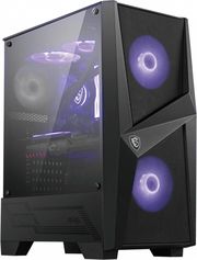 case msi mag forge 100m mid tower gaming 2x 120mm arg fan black photo