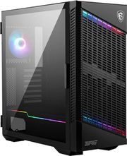 case msi mpg velox 100p airflow mid tower gaming 3x 120mm 120mm argb fan black photo