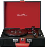 lenco classic phono tt 110bkrd pikap me bluetooth ensomatomena ixeia 4w kai balitsa metaforas photo