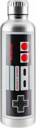 paladone nintendo nes metal water bottle 500ml photo