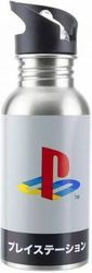 paladone-playstation-heritage-metal-water-bottle-with-straw-480ml