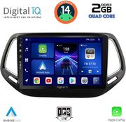 digital iq bxc 3278 cpaa 10inc multimedia tablet for jeep compass mod 2016 2021 photo
