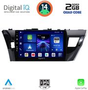 digital iq bxc 3714 cpaa 10inc multimedia tablet for toyota corolla mod 2013 2016 photo