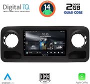 digital iq rsb 1424 cpa 10inc multimedia tablet for mercedes sprinter mod 2018gt photo