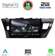 digital iq rsb 1714 cpa 10inc multimedia tablet for toyota corolla mod 2013 2016 photo
