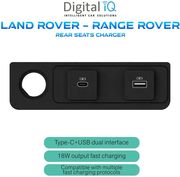 diq fz 5007 rear seats dual charger kit for land rover range rover photo