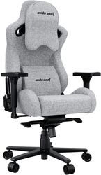 anda seat gaming chair dark knight pro grey fabric photo