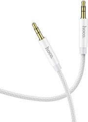 hoco 35mm to 35mm audio cable hoco upa19 1m silver photo