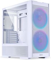 lian li lancool 206 white atx pc case w 2 x front 160 pwm fans argb photo