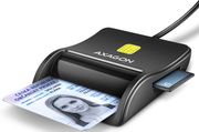 axagon cre sm3sd usb smart card sd microsd sim card flatreader photo