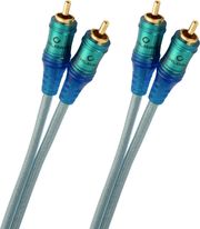 oehlbach nf ice blue kalodio ixoy interconnect 2 x rca  2 x rca 05m photo