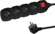 esperanza elk212k power strip 4 mprizes me diakopti 15m black photo esperanza elk212k power strip 4 mprizes me diakopti 15m black photo