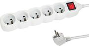 esperanza elk214w power strip 5 mprizes me diakopti 15m white photo esperanza elk214w power strip 5 mprizes me diakopti 15m white photo