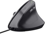 trust bayo ii ergonomic wired mouse black photo