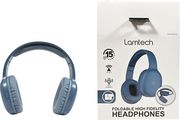 lamtech bt53 foldable high fidelity headphones blue lam113034 photo lamtech bt53 foldable high fidelity headphones blue lam113034 photo