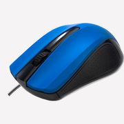 lamtech wired optical mouse 1000dpi blue lam021240 photo