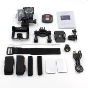 lamtech 4k action camera duo with wi fi 24g remote control lam021615