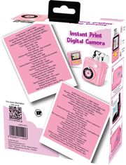 lamtech kid instant camera with flash pink lam114253