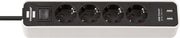 brennenstuhl polyprizo 4 theseon me usb kai diakopti 1153240026 150127 photo