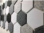 audiodesigner pet hexagon grey 6 ixoaporrofitika panel 20 cm 1 tm me benzinokolla set photo