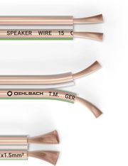 oehlbach speaker wire sp 15 kalodio ixeion 2 x 15 mm 20m temaxio photo