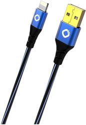 oehlbach usb plus li kalodio usb 20 type a se apple lightning 15m blue temaxio photo